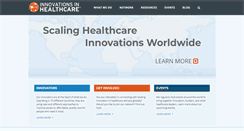 Desktop Screenshot of innovationsinhealthcare.org
